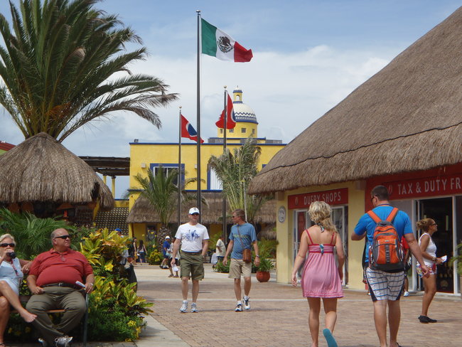 The Flags of Cozumel.