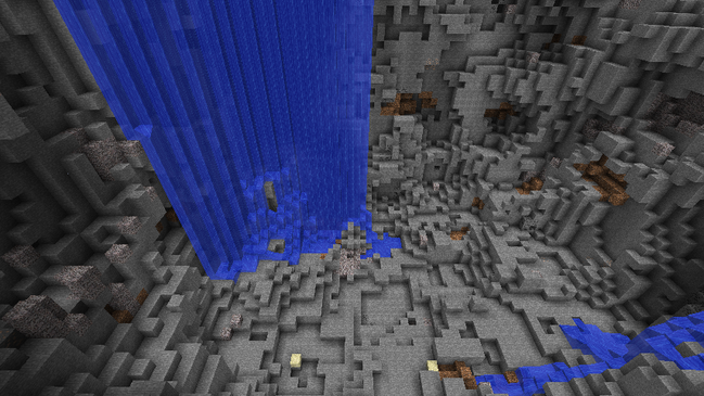This shows how deep it is, not far away from bedrock.