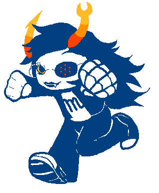 Vriska from the webcomic Homestuck.