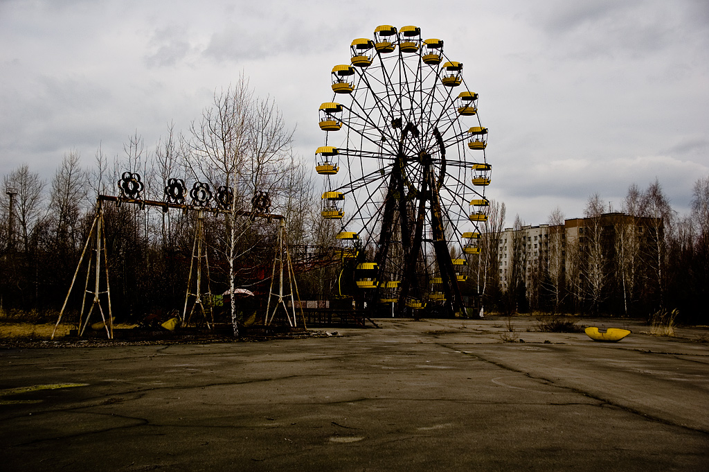 the infamous Pripyat Ferris Wheel.